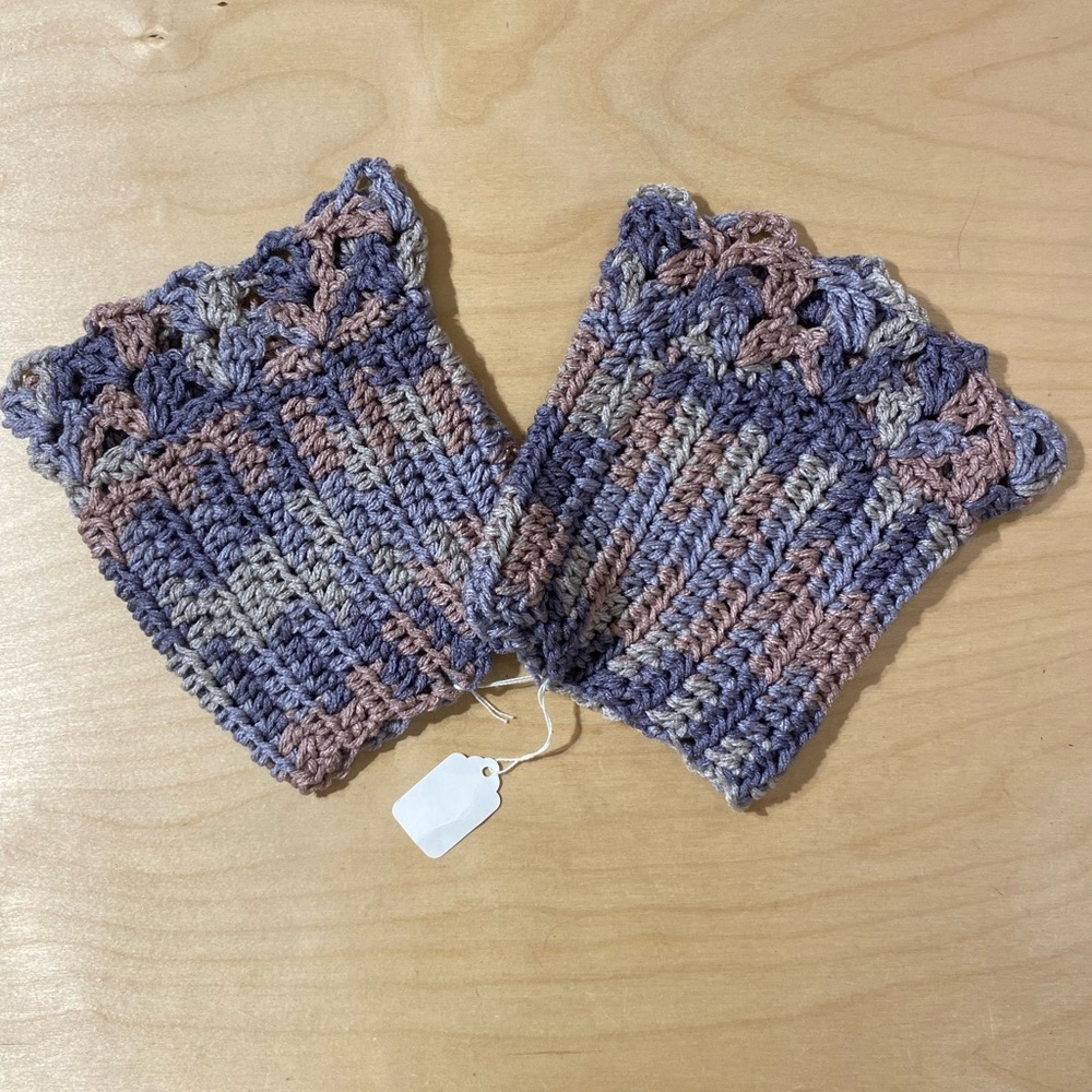 Handcrafted Multicolor Crochet Boot Topper (OV) - Picture 6 of 11